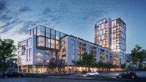 résidence contemporaine avec balcons et services premium dans le quartier Florentin à Tel Aviv