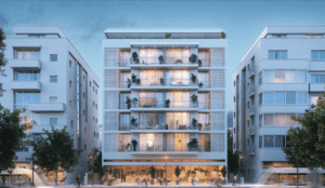 résidence boutique contemporaine à Tel Aviv proche de la mer