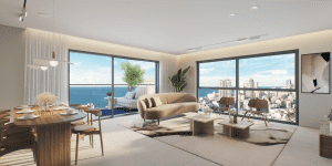 Projet neuf vue mer Bat Yam – Tour de luxe avec terrasse