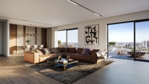 immeubles modernes entourés d’espaces verts à Ra’anana