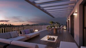 immeubles modernes entourés d’espaces verts à Ra’anana