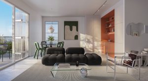 immeuble contemporain au centre de Tel Aviv