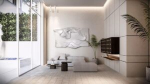 résidence boutique contemporaine proche de la mer au nord de Tel-Aviv