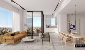 immeubles modernes entourés de verdure à Ramat Aviv Tel Aviv