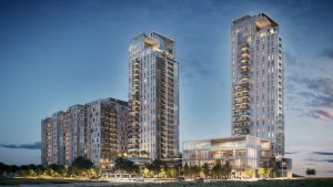 projet immobilier haut de gamme à Ramat Aviv avec piscine olympique