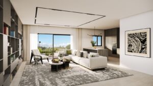 tours résidentielles modernes dans le quartier Galey Yam à Netanya