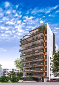 appartements avec grandes terrasses à vendre à Bat Yam dans un projet Tama 38 rénové