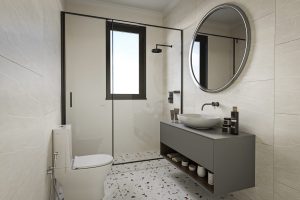 façade restaurée d’un immeuble préservé au centre de Tel Aviv