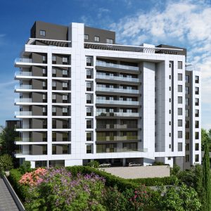 Projet neuf à Petah Tikva avec terrasses et finitions modernes