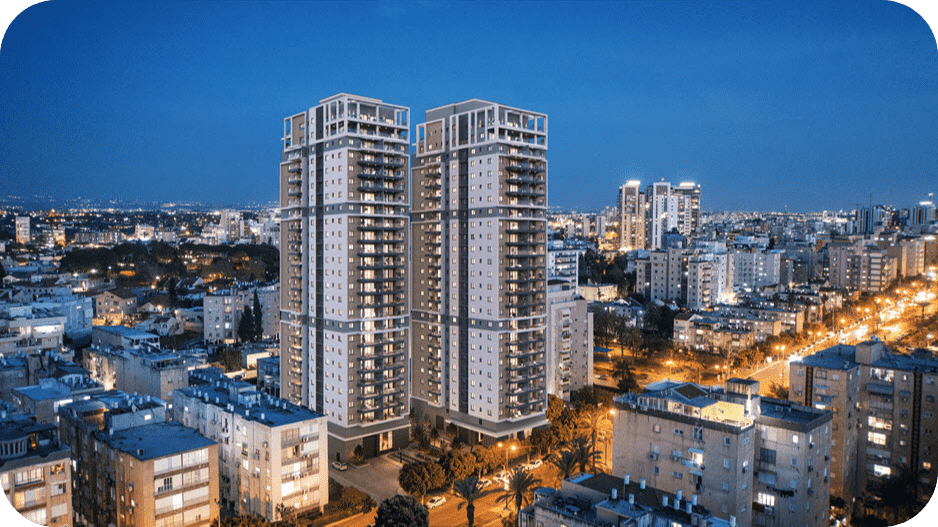 Projet neuf à Netanya – Appartements modernes avec terrasse et parking