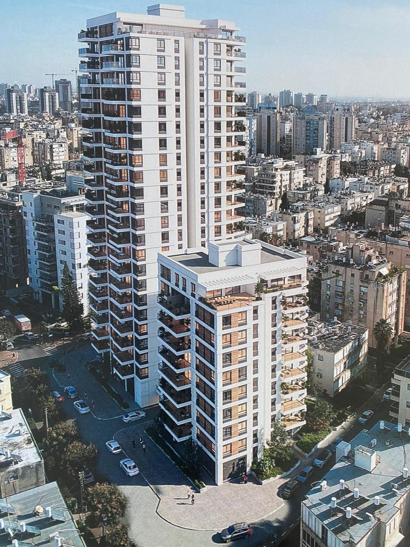 Projet neuf, au cœur de Netanya, proche mer et Kikar - 3 Pièces