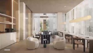 projet immobilier haut de gamme à Ramat Aviv avec piscine olympique