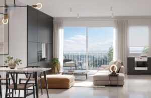 résidence contemporaine avec terrasses dans le quartier Yad Eliyahou à Tel Aviv