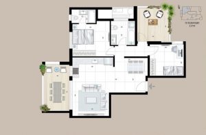Plan 3 pieces