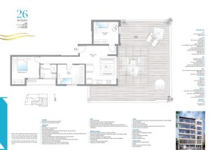 Plan Penthouse 72