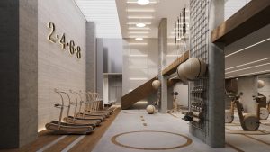 projet immobilier haut de gamme à Ramat Aviv avec piscine olympique