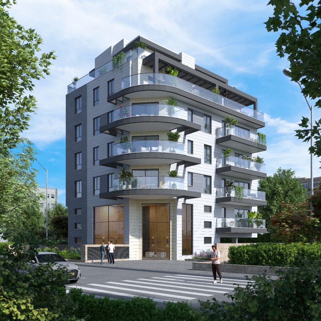 immeuble boutique moderne à Netanya proche de la mer