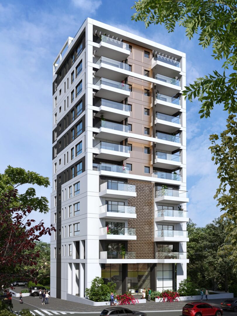 immeuble boutique moderne à Netanya proche du centre-ville et de la mer