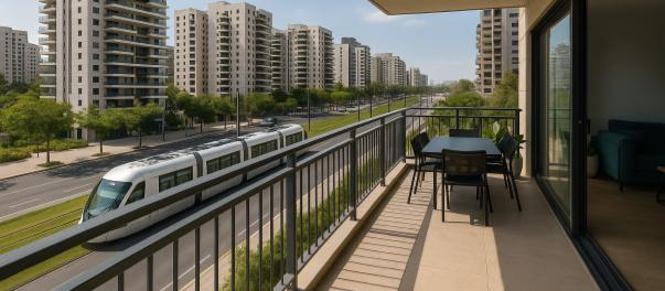 tramway immobilier Israël