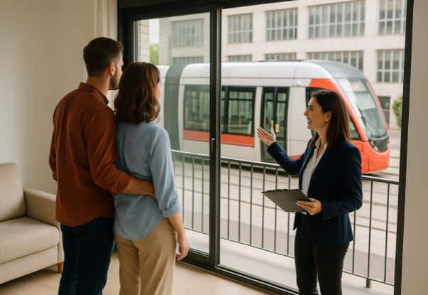 tramway immobilier Israël