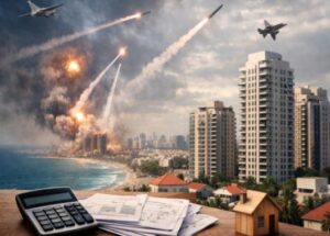 Immeubles en Israël illustrant la résilience du marché immobilier en période de guerre