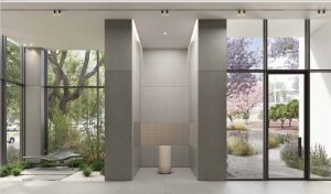 immeubles modernes entourés de verdure à Ramat Aviv Tel Aviv