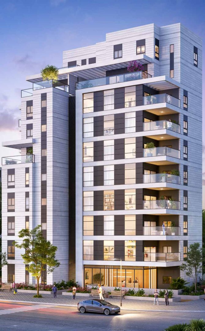 Projet immobilier neuf Herzliya Galil Yam – Appartements avec terrasse et prestations haut de gamme