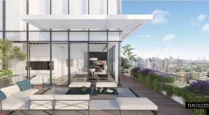 immeubles modernes entourés de verdure à Ramat Aviv Tel Aviv