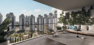 tours résidentielles modernes entourées d’un parc à Beer Sheva