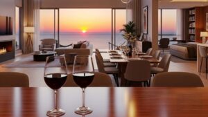 immeuble résidentiel moderne en front de mer à Bat Yam