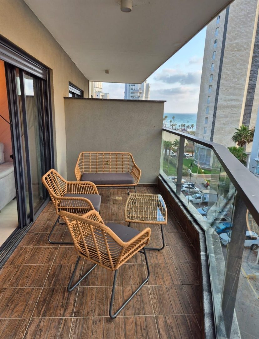 Appartement 4 pièces Bat Yam – Proche mer avec terrasse et parking