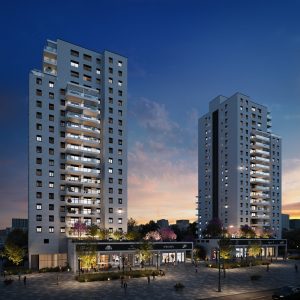tours résidentielles modernes du projet Ir Ayayin à Ashkelon